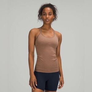 Lululemon Ebb To Street Tank *Light Support For B/C Cup Cacao - Size 12